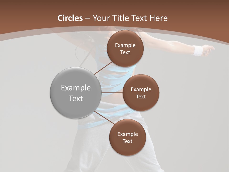 Moving Color Dance PowerPoint Template
