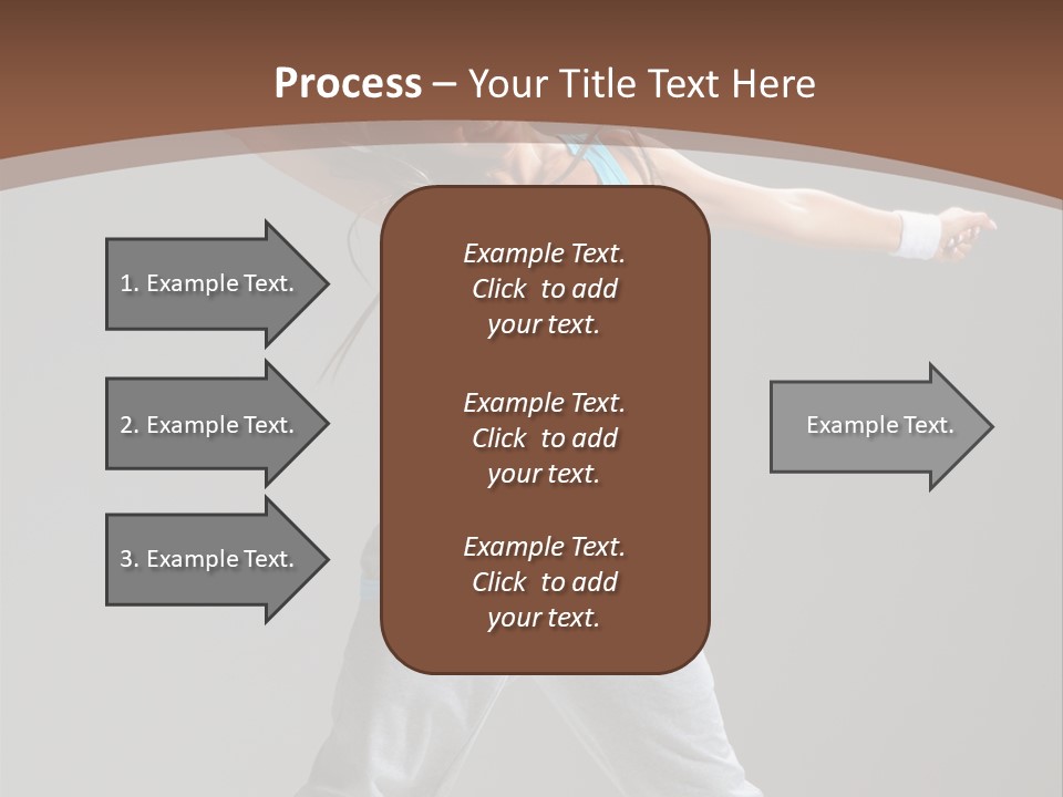 Moving Color Dance PowerPoint Template