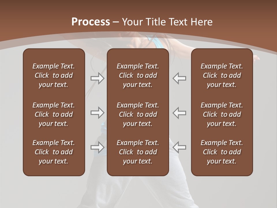 Moving Color Dance PowerPoint Template