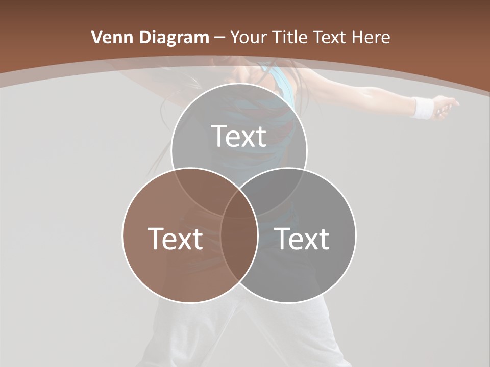 Moving Color Dance PowerPoint Template