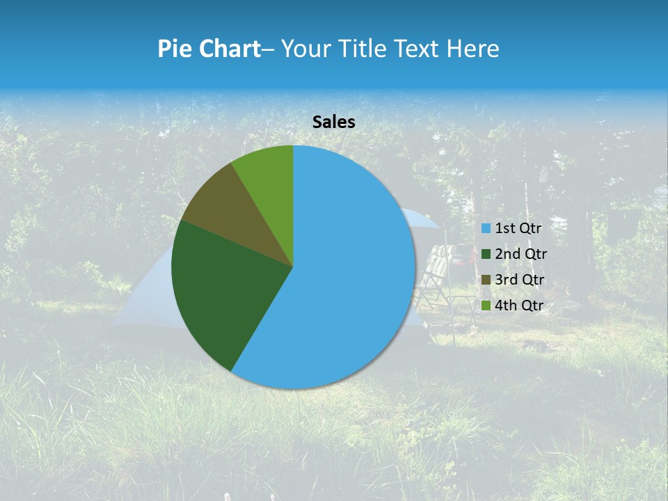 Blue Recreation Marquee PowerPoint Template