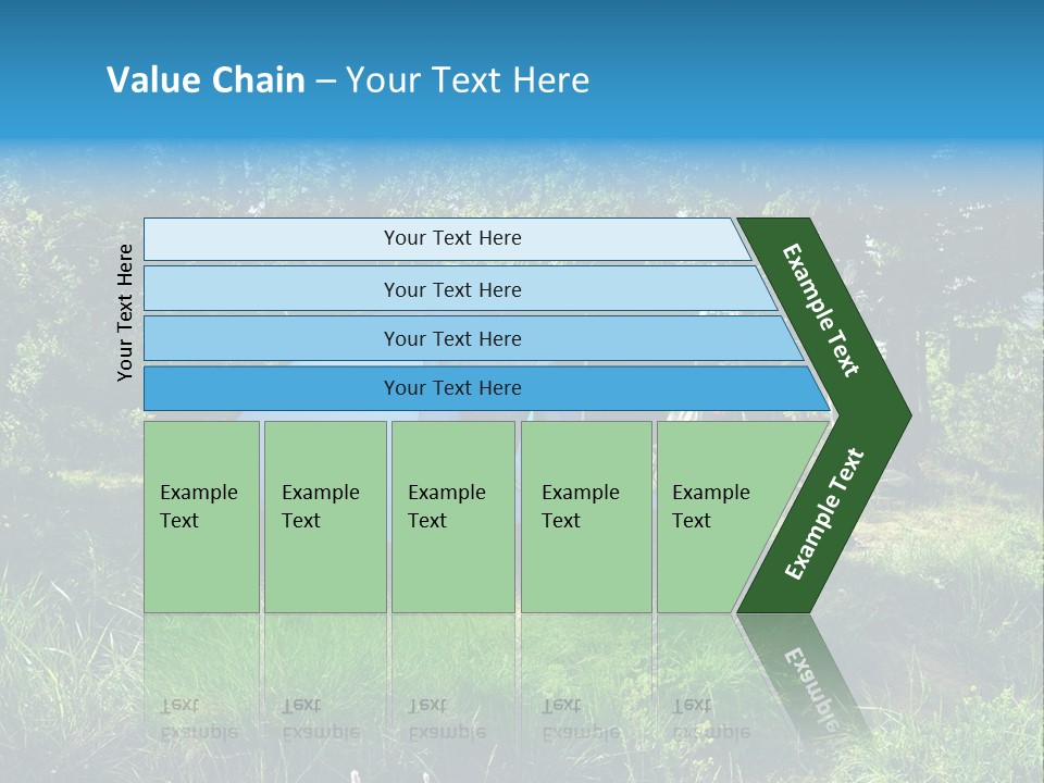 Blue Recreation Marquee PowerPoint Template