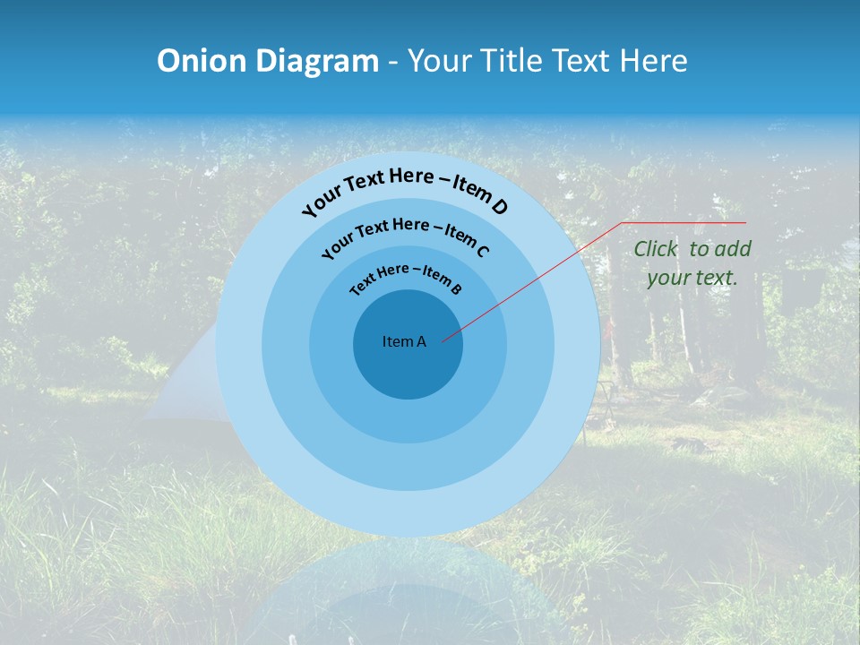 Blue Recreation Marquee PowerPoint Template