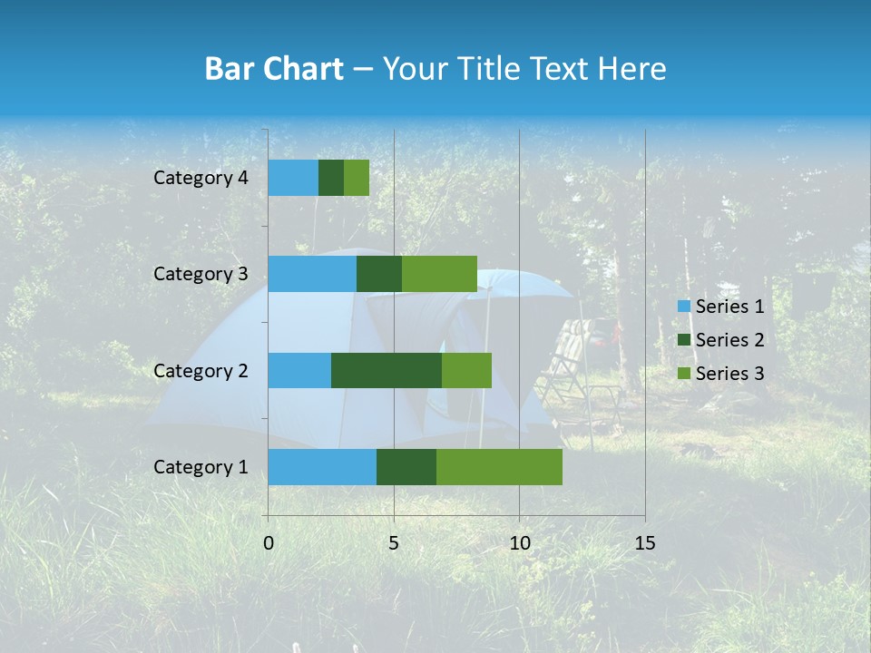 Blue Recreation Marquee PowerPoint Template