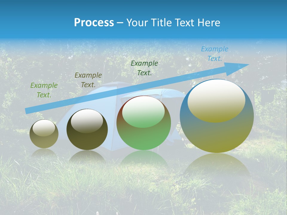 Blue Recreation Marquee PowerPoint Template