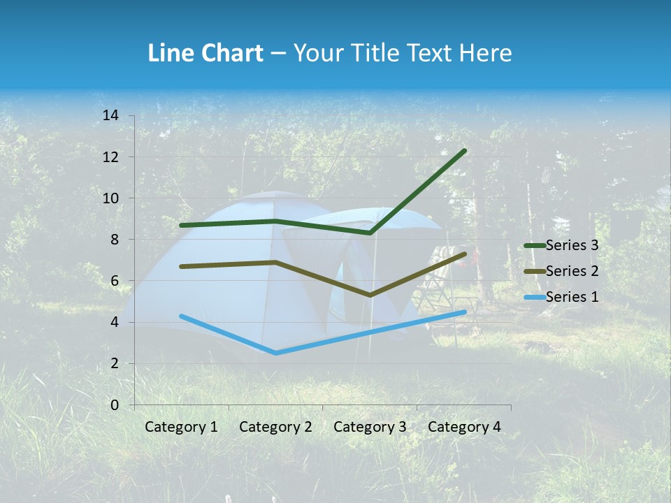 Blue Recreation Marquee PowerPoint Template