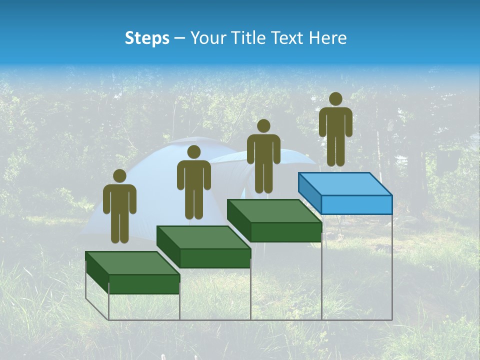 Blue Recreation Marquee PowerPoint Template