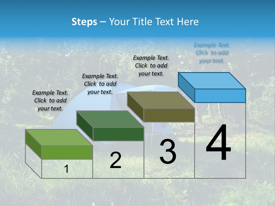 Blue Recreation Marquee PowerPoint Template