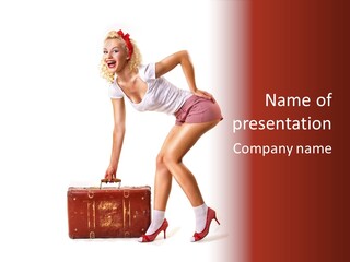 Studio Attractive Flirtation PowerPoint Template