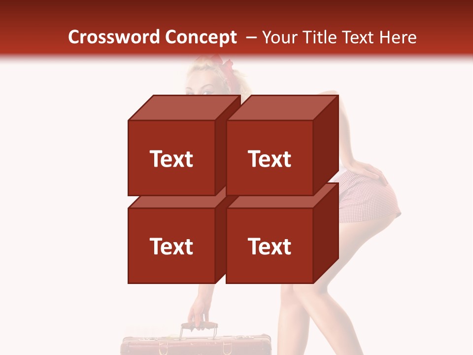 Studio Attractive Flirtation PowerPoint Template