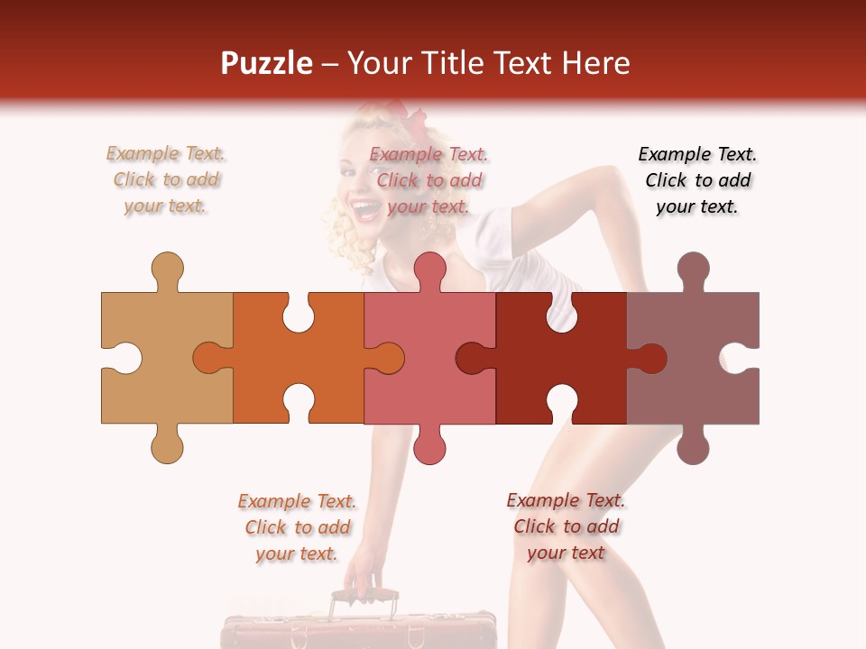 Studio Attractive Flirtation PowerPoint Template