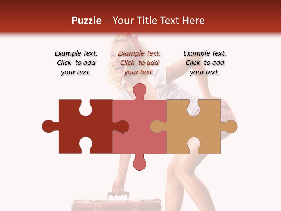 Studio Attractive Flirtation PowerPoint Template