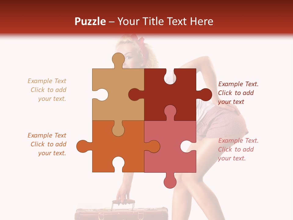 Studio Attractive Flirtation PowerPoint Template