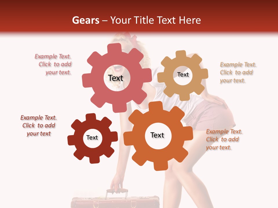 Studio Attractive Flirtation PowerPoint Template