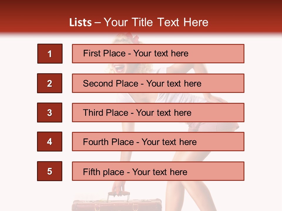 Studio Attractive Flirtation PowerPoint Template