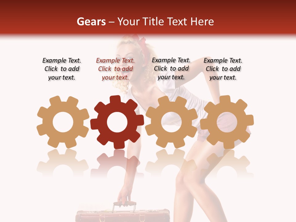 Studio Attractive Flirtation PowerPoint Template