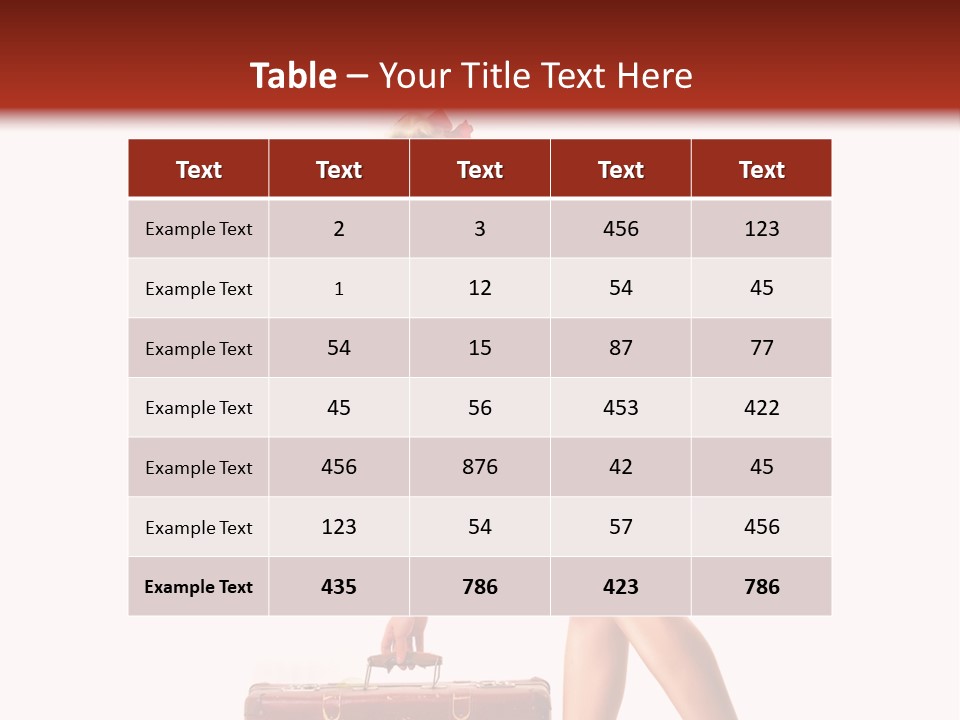 Studio Attractive Flirtation PowerPoint Template