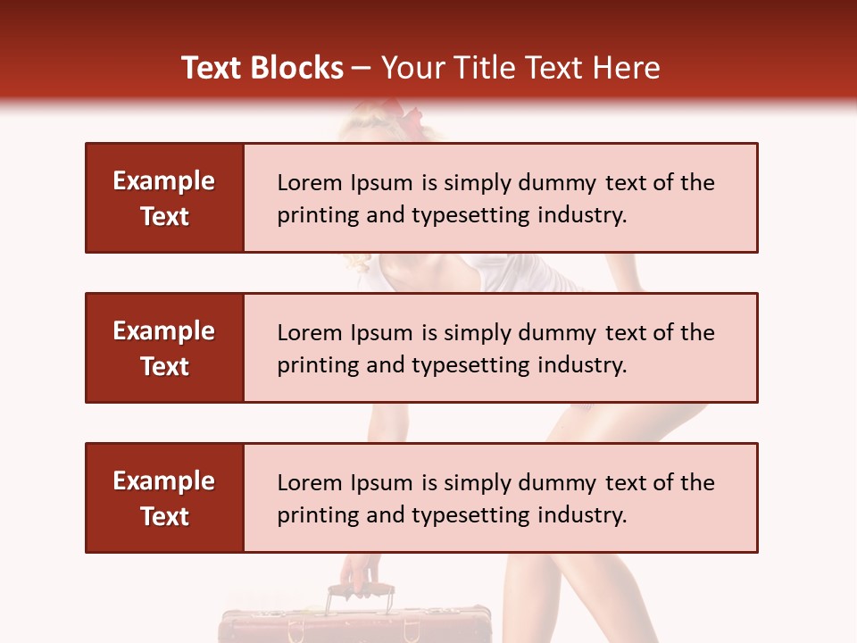 Studio Attractive Flirtation PowerPoint Template