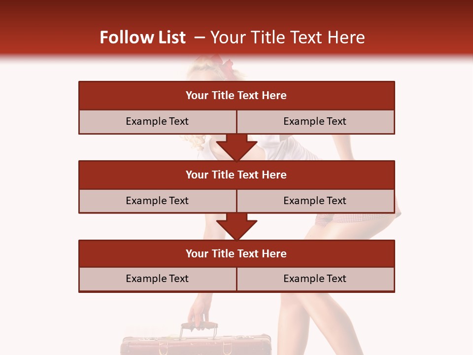 Studio Attractive Flirtation PowerPoint Template
