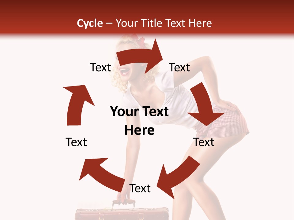 Studio Attractive Flirtation PowerPoint Template