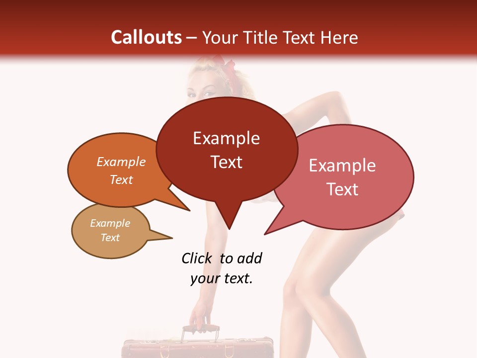 Studio Attractive Flirtation PowerPoint Template