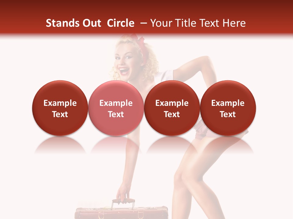 Studio Attractive Flirtation PowerPoint Template