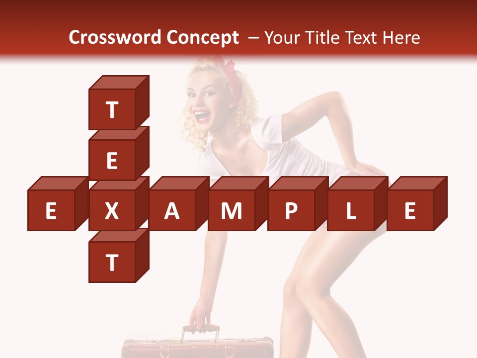 Studio Attractive Flirtation PowerPoint Template