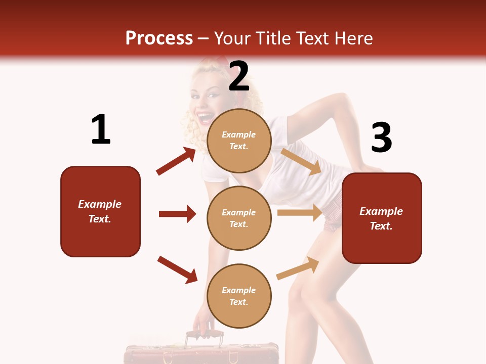 Studio Attractive Flirtation PowerPoint Template