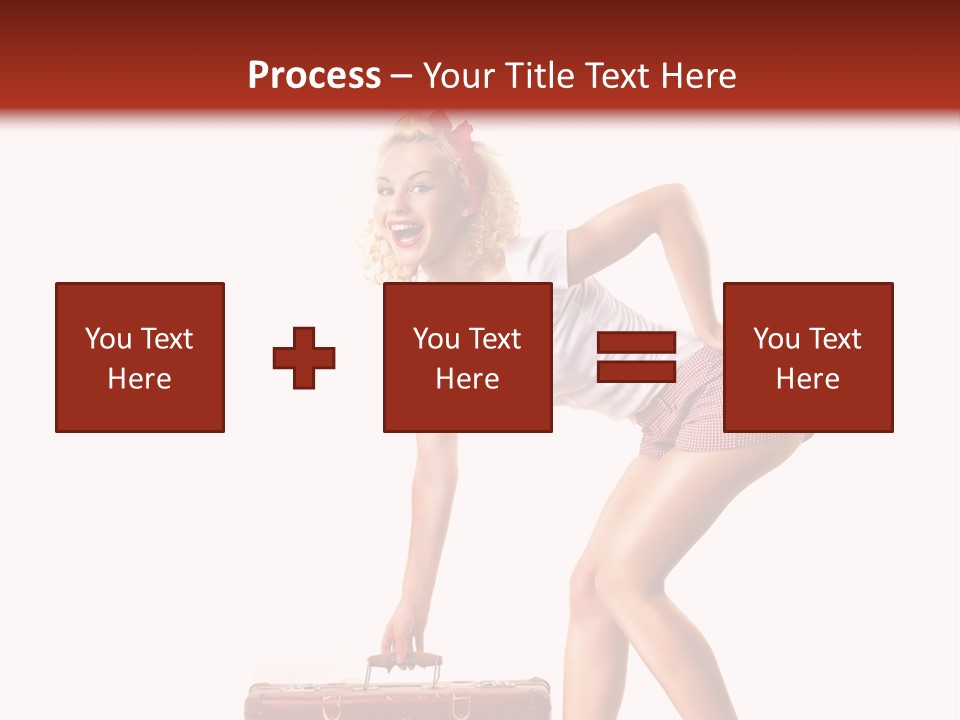 Studio Attractive Flirtation PowerPoint Template