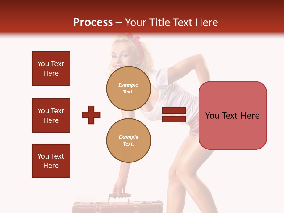 Studio Attractive Flirtation PowerPoint Template