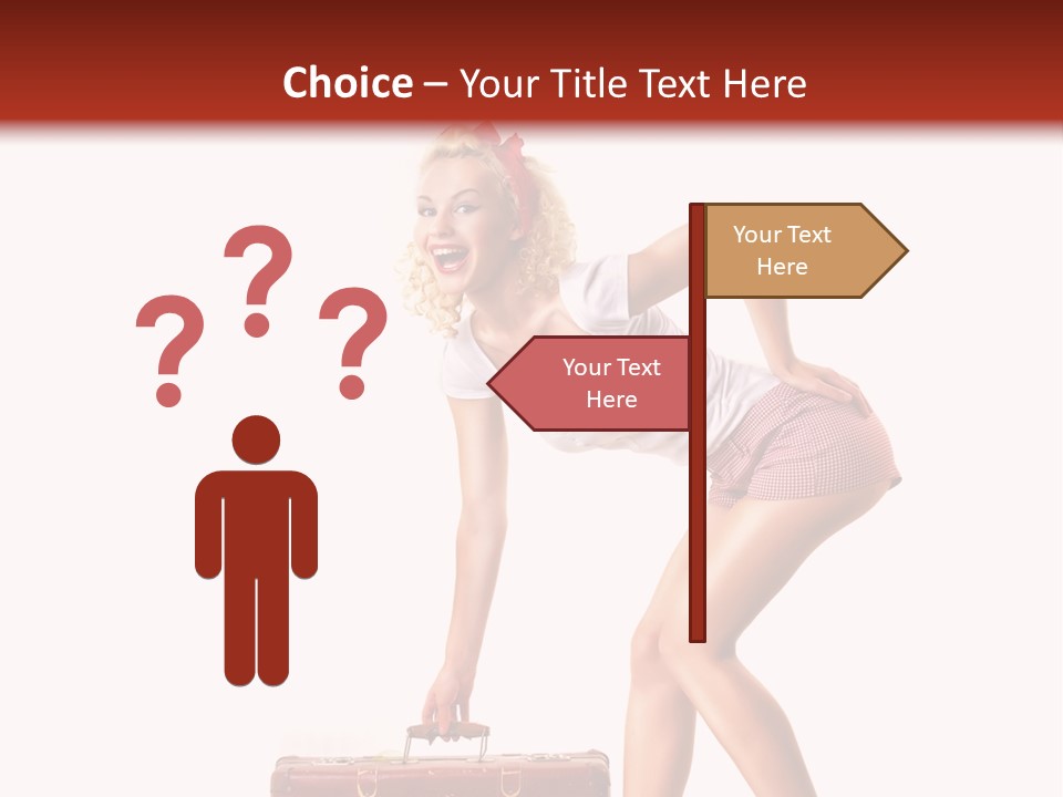 Studio Attractive Flirtation PowerPoint Template