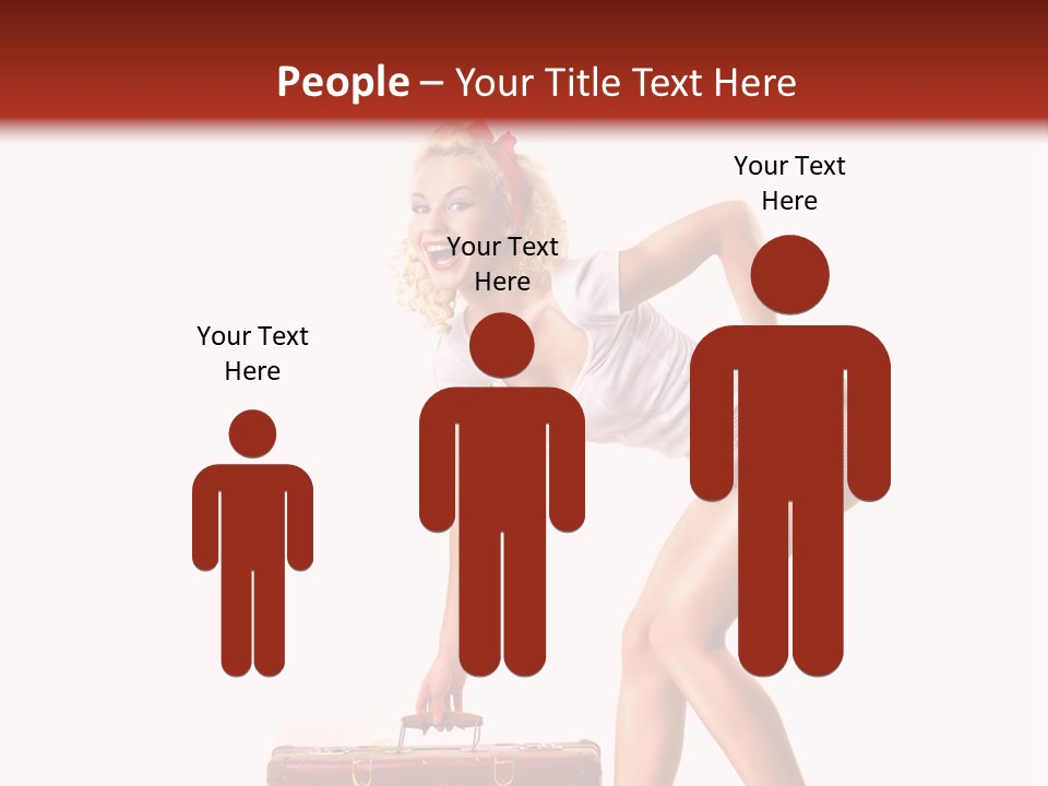 Studio Attractive Flirtation PowerPoint Template