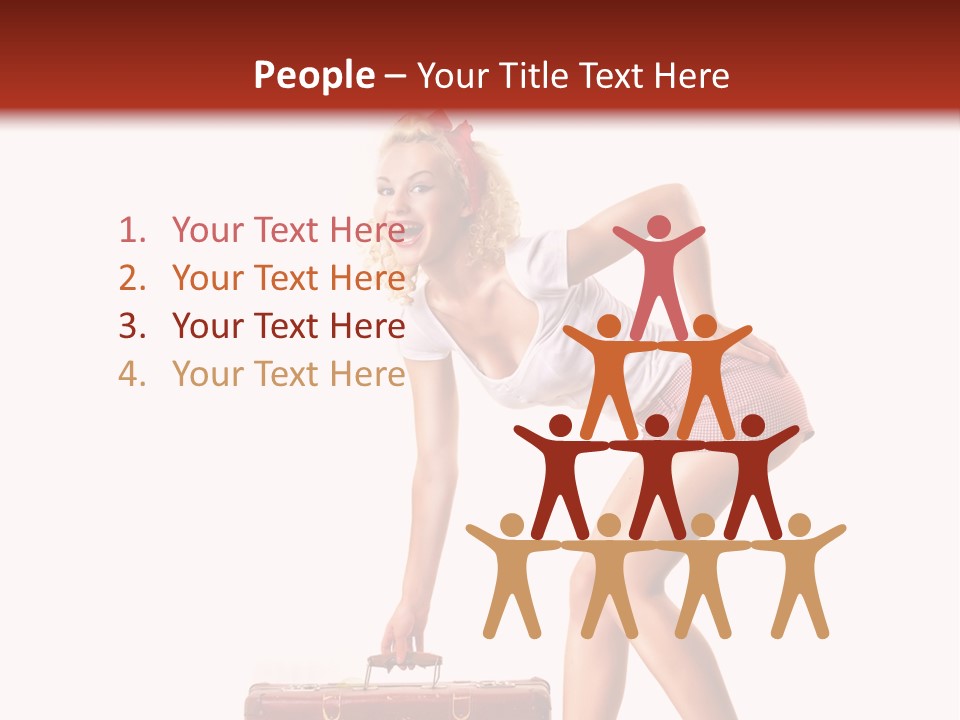 Studio Attractive Flirtation PowerPoint Template