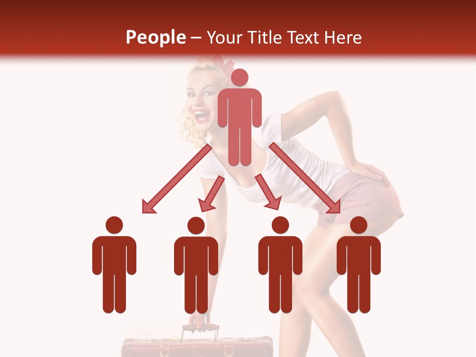 Studio Attractive Flirtation PowerPoint Template