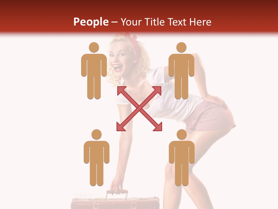 Studio Attractive Flirtation PowerPoint Template