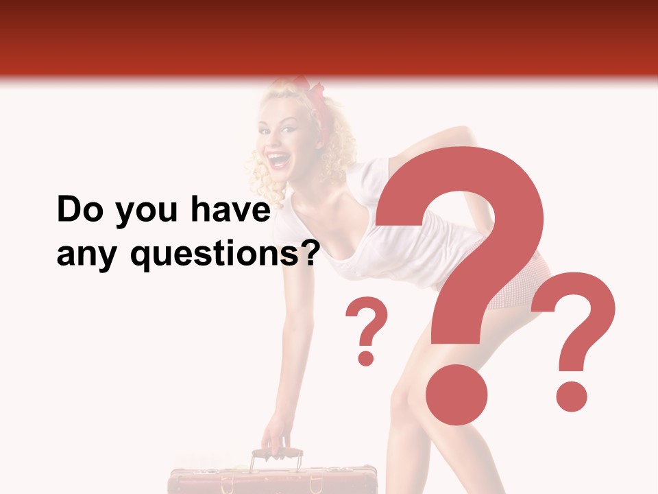 Studio Attractive Flirtation PowerPoint Template