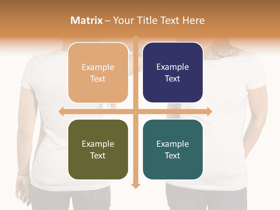 Tshirt Beautiful Space PowerPoint Template