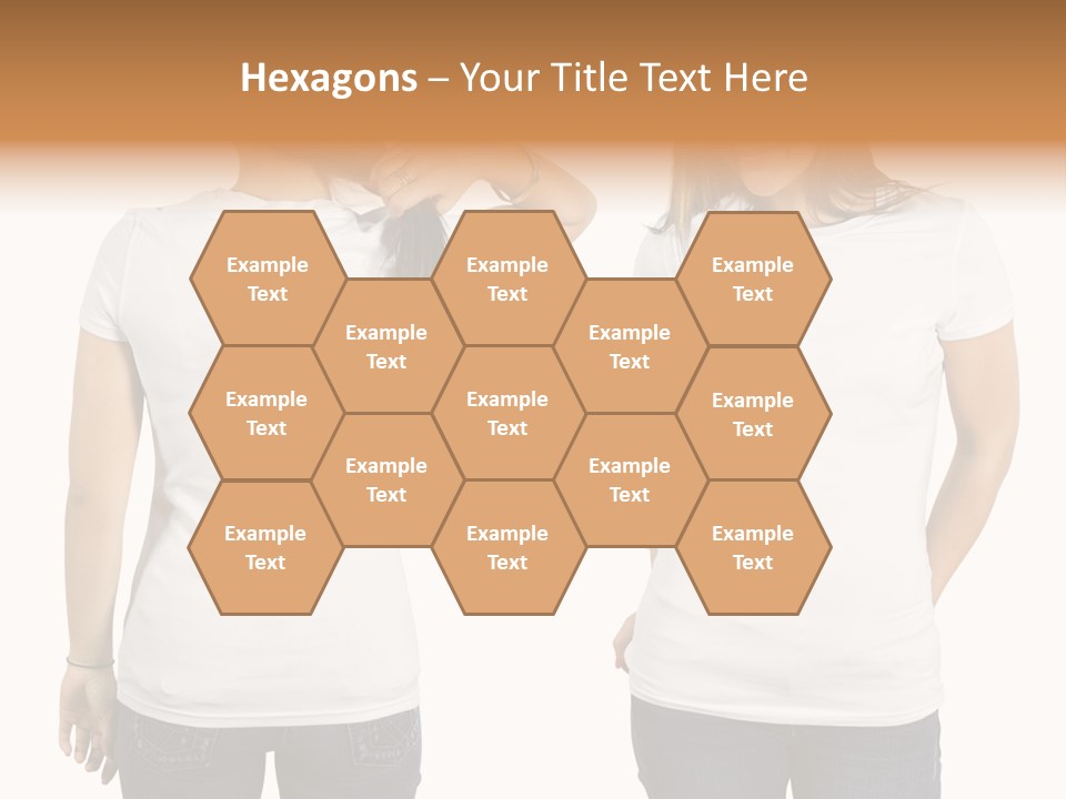 Tshirt Beautiful Space PowerPoint Template