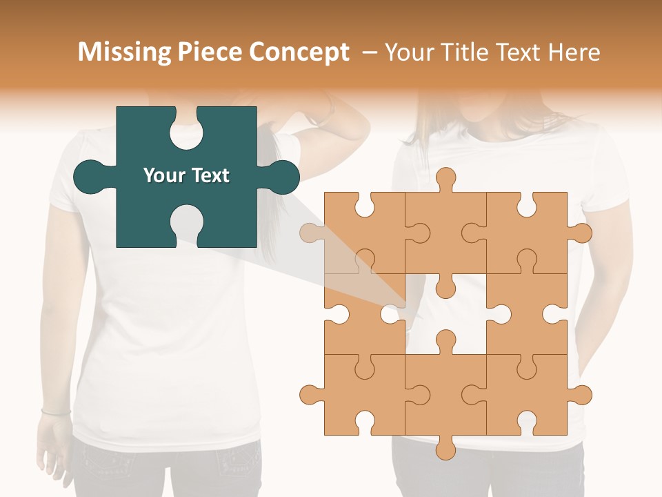 Tshirt Beautiful Space PowerPoint Template