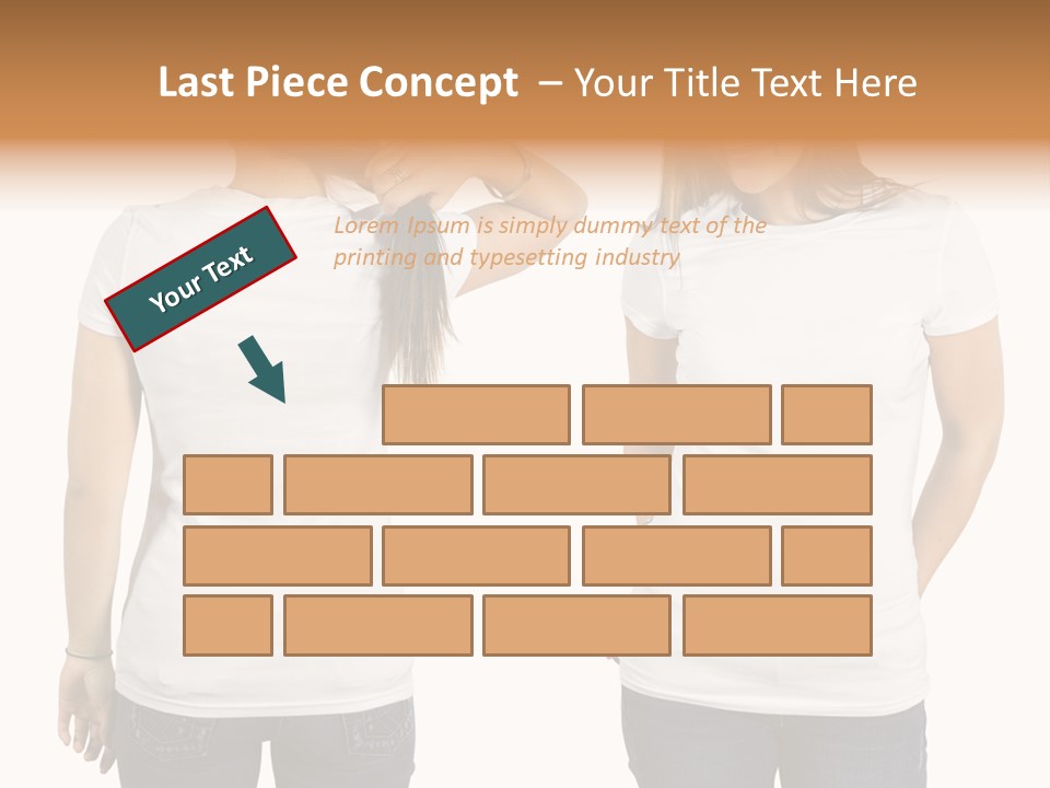 Tshirt Beautiful Space PowerPoint Template