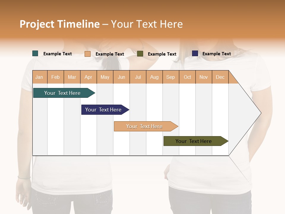 Tshirt Beautiful Space PowerPoint Template