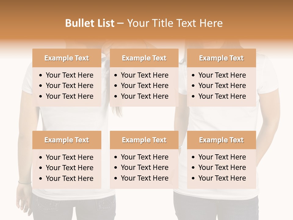 Tshirt Beautiful Space PowerPoint Template