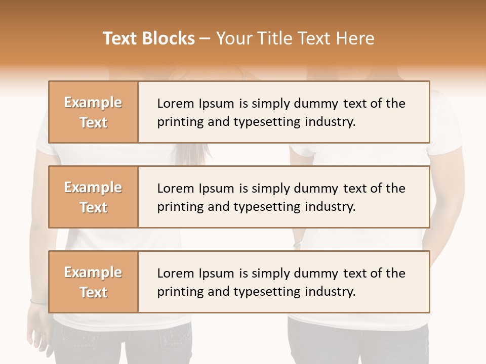 Tshirt Beautiful Space PowerPoint Template