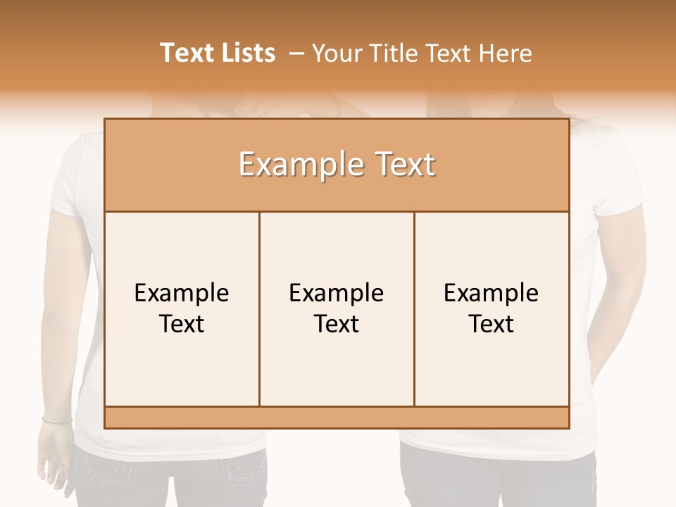 Tshirt Beautiful Space PowerPoint Template