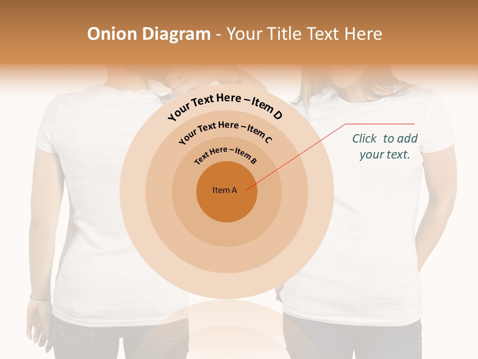 Tshirt Beautiful Space PowerPoint Template