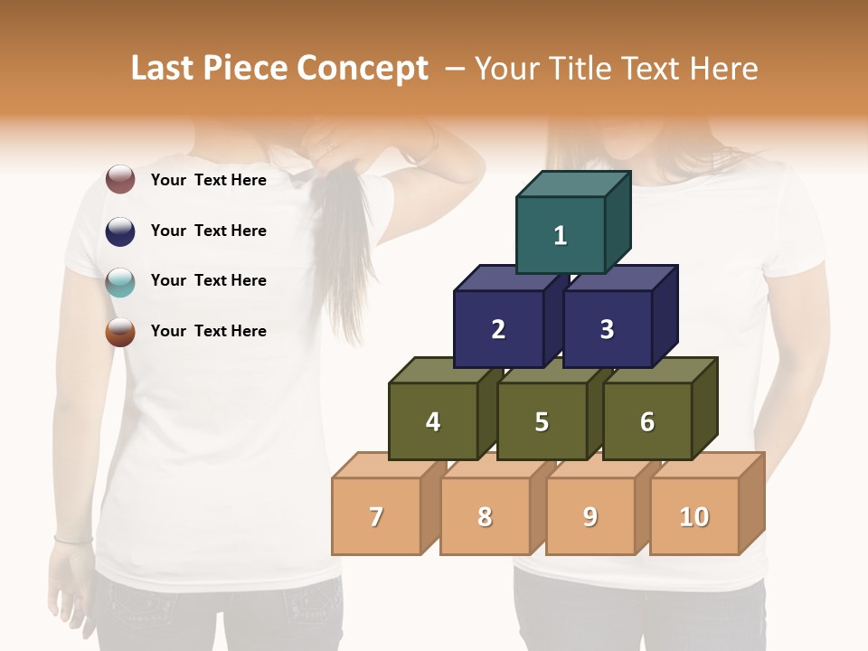 Tshirt Beautiful Space PowerPoint Template