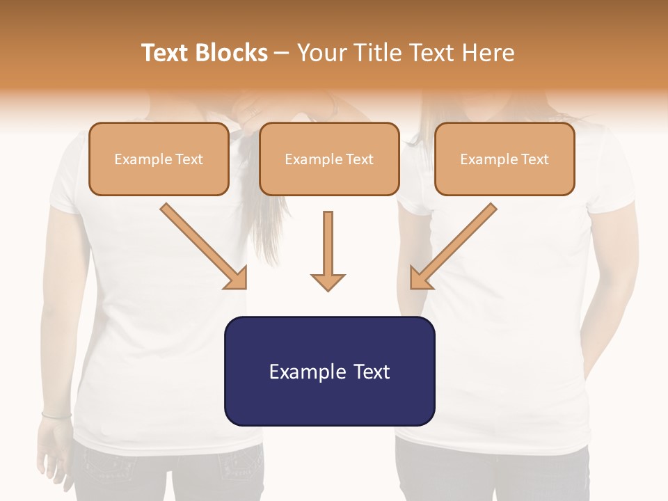 Tshirt Beautiful Space PowerPoint Template