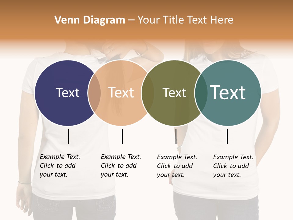 Tshirt Beautiful Space PowerPoint Template