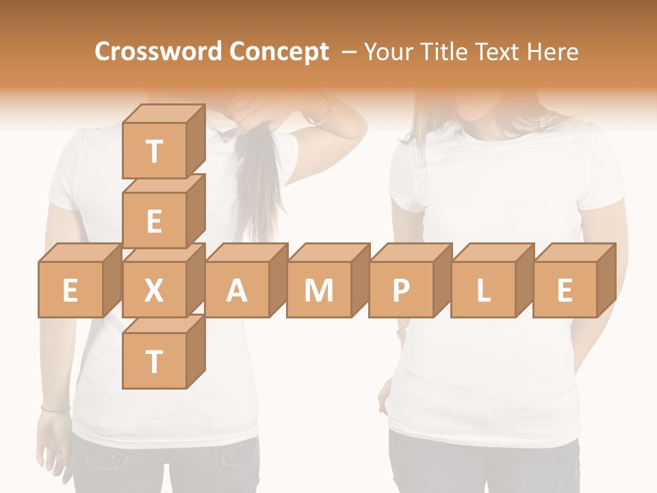 Tshirt Beautiful Space PowerPoint Template