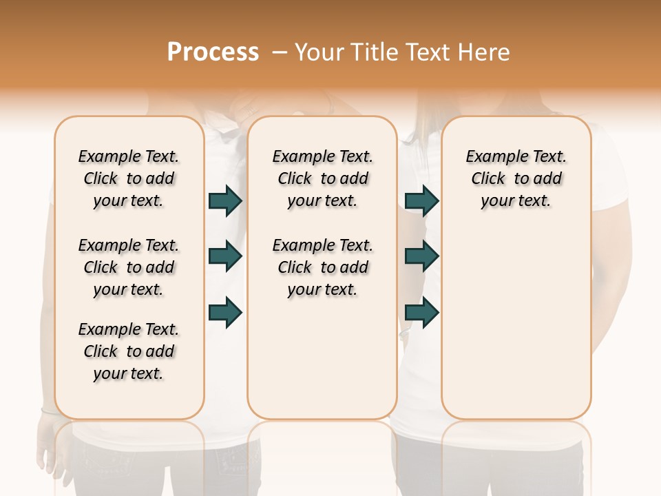 Tshirt Beautiful Space PowerPoint Template